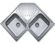 Мойка Тека Angular 2B Polished фото Мойка Teka Angular 2B Polished фото