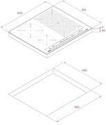 Индукционная варочная панель Teka IZF 64440 MSP BLACK фото 2