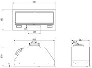 Встраиваемая вытяжка Smeg KSG6P4MB фото 3