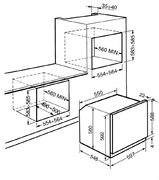 Духовой шкаф Smeg SFP140S фото 2