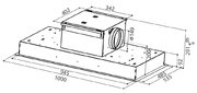 Встраиваемая вытяжка Faber Heaven Glass Pro WH A 100 фото 2