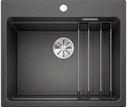 Мойка Blanco Etagon 6 антрацит клапан-автомат InFino 524539 фото 2