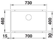 Мойка Бланко ROTAN 700-U Silgranit белый фото 3 Мойка Blanco ROTAN 700-U Silgranit белый фото 3