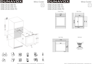 Винный шкаф Dunavox DAB-25.62DW.TO фото 2