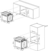 Духовой шкаф Korting OKB 9261 CPGN фото 2