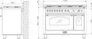 Варочный центр Lofra PNMD126GV+E/2CI фото 2