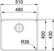Мойка Franke ANX 110-48 фото 2
