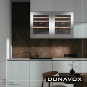 Винный шкаф Dunavox DAV-32.81DSS.TO фото 3