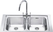 Мойка Смег LV95F-3 фото Мойка Smeg LV95F-3 фото