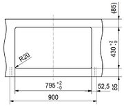 Мойка Franke LNX 611-82 сталь фото 3