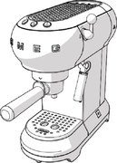 Кофемашина Smeg ECF01PGEU фото 4