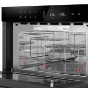 Встраиваемая микроволновая печь Maunfeld MBMO349DGB фото 4