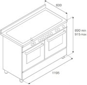 Варочный центр Bertazzoni HER125I2EXT фото 2