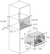 Встраиваемая микроволновая печь Fulgor Milano FCMO 4511 TM WH фото 4