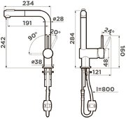 Смеситель Омойкири TANIGAWA-SB C фото 2 Смеситель Omoikiri TANIGAWA-SB C фото 2