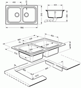 Мойка Смег LS201AV фото 2 Мойка Smeg LS201AV фото 2
