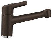 Смеситель Бланко Elipso II Silgranit кофе фото Смеситель Blanco Elipso II Silgranit кофе фото