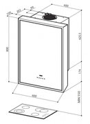 Вытяжка Faber Titano EG8 X/BK A60 фото 3
