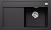 Мойка BLANCO ZENAR 45 S Silgranit черный, клапан-автомат фото Мойка BLANCO ZENAR 45 S Silgranit черный, клапан-автомат фото