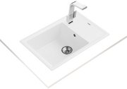 Мойка Тека Stone 60 S-TG 1B 1D white фото 2 Мойка Teka Stone 60 S-TG 1B 1D white фото 2