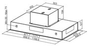 Встраиваемая вытяжка Faber HEAVEN 2.0 X 90 фото 3