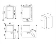 Холодильник Смег FAB10RBL2 фото 3 Холодильник Smeg FAB10RBL2 фото 3