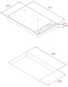 Индукционная варочная панель Teka IZC 32600 MST BLACK фото 2