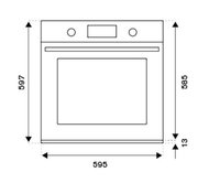 Духовой шкаф Bertazzoni F605HEREKND фото 4