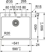 Мойка Franke MRG 610-54 FTL белый фото 2