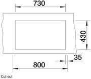 Мойка BLANCO CLARON 700-IF нержавеющая сталь Durinox фото 4 Мойка BLANCO CLARON 700-IF нержавеющая сталь Durinox фото 4