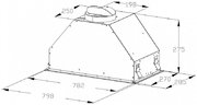 Встраиваемая вытяжка Korting KHI 9828 GN фото 3