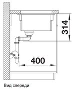 Мойка Бланко ETAGON 500-U SILGRANIT PuraDur темная скала фото 4 Мойка Blanco ETAGON 500-U SILGRANIT PuraDur темная скала фото 4