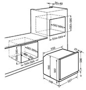 Духовой шкаф Smeg SFP140B фото 2