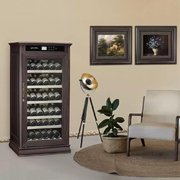 Винный шкаф Meyvel MV69-WD1-C (Dark Chocolate) фото 2