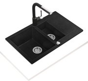 Мойка Тека Clivo 60 B-TQ Black metallic фото 2 Мойка Teka Clivo 60 B-TQ Black metallic фото 2