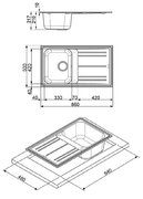 Мойка Смег LZ861AV2 фото 2 Мойка Smeg LZ861AV2 фото 2