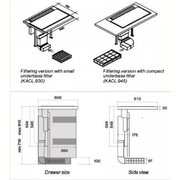 Варочная панель с вытяжкой FALMEC INDUCTION HOB INOX (880) фото 4