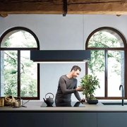 Вытяжка Falmec CIRCLE.TECH Levante 120 graphite glass фото 2