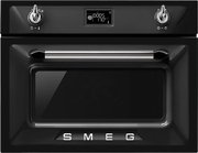 Компактный духовой шкаф с пароваркой Smeg SF4920VCN Компактный духовой шкаф с пароваркой Smeg SF4920VCN
