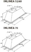 Встраиваемая вытяжка Kuppersberg INLINEA 70 BX фото 4