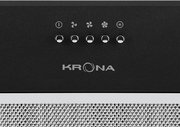 Вытяжка Krona AMBRA 600 black PB фото 3