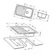 Мойка Smeg LS101CO фото 2