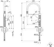 Смеситель Смег MID6DKX фото 4 Смеситель Smeg MID6DKX фото 4