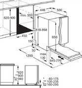 Встраиваемая посудомоечная машина Electrolux KEGB3410L фото 3