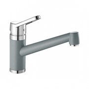 Смеситель Бланко ACTIS Сочетание материалов хром/керамика серый алюминий фото Смеситель Blanco ACTIS Сочетание материалов хром/керамика серый алюминий фото