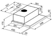 Встраиваемая вытяжка Korting KHP 6313 N фото 2