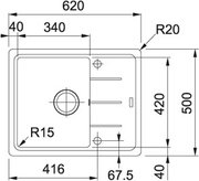 Мойка Франке BFG 611C серебро фото 2 Мойка Franke BFG 611C серебро фото 2