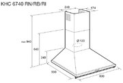 Вытяжка Korting KHC 6740 RB фото 2