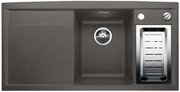Мойка Бланко Axia II 6 S крыло слева темная скала фото Мойка Blanco Axia II 6 S крыло слева темная скала фото