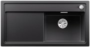 Мойка Blanco ZENAR XL 6 S чаша справа, доска стекло клапан-автомат InFino® антрацит